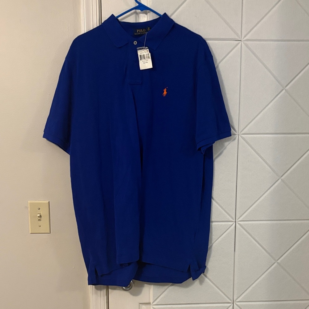 Polo by Ralph Lauren Men's Royal Blue Polo Shirt